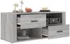 vidaXL TV-Schrank Grau Sonoma 100 x 35 x 40 cm Holzwerkstoff [823105] Bild 5