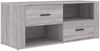 vidaXL TV-Schrank Grau Sonoma 100 x 35 x 40 cm Holzwerkstoff [823105] Bild 2