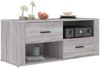 vidaXL TV-Schrank Grau Sonoma 100 x 35 x 40 cm Holzwerkstoff [823105] Bild 4