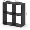 Raumteiler Tetra Schwarz 72.6 x 72 cm Vicco Bild 3