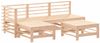vidaXL 5-tlg. Garten-Lounge-Set Massivholz Kiefer 3186557 Bild 2