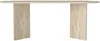 Vente-unique - TOPANIA Esstisch Holz, Platte Beige - B 90 cm x H 74,7 cm x L 200 cm Bild 4