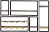 Wandregal Riverboat 65 x 25 x 35 cm Altholz und Metall Bild 4
