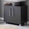 BadeDu CHER Waschbeckenunterschrank 61 cm breit, Anthrazit Bild 2