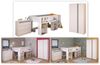 Jugendzimmer-Set >Pirouette 12< (3-teilig) in Weiss, mit drehbaren Elementen in Rosa oder Grau Bild 4