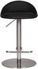 Barhocker WL1.281 Schwarz Edelstahl verstellbare Sitzhöhe 360° drehbar Bild 3