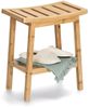 Zeller Hocker m. Ablage, Bambus Bild 2
