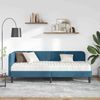 vidaXL Eckbettgestell Blau 80 x 200 cm Samt 3394133 Bild 4