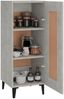 Sideboard Betongrau 34,5 x 34 x 90 cm Holzwerkstoff [812424] Bild 4