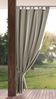 Terassenvorhang Outdoor Vorhang zum Garten Wasserfest cappucino 155X260 Schlaufen Bild 2