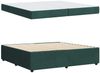 vidaXL Bettrahmen mit Matratze Dunkelgrün 200 x 200 cm Stoff 3398441 Bild 4