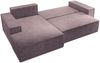Selsey 'Farese ' Ecksofa mit Cordbezug, Schlaffunktion und Stauraum, Rosa, links Bild 4