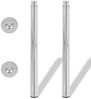 vidaXL Teleskopische Tischbeine 4 Stk. Chrom 710 - 1100 mm 3051486 Bild 3
