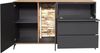 Mäusbacher Kommode, Faro Sideboard B 169 cm, inkl. Beleuchtung, Push to open, Metallfüße Bild 3