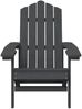 vidaXL Adirondack-Gartenstuhl HDPE Anthrazit 318638 Bild 3