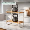 Relaxdays Regal Bambus & Metall Bild 3