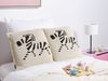 Kissen 2er Set Für Kinder JABORI Baumwolle 45 x 45 cm Beige Bild 3