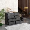 Furnica Kommode 8 Schubladen, Sideboard, Schubladenschrank Breite 120cm Höhe 92cm Bild 2