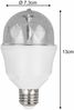 E27 Deko LED mit rotierendem RGB Farbwechsel - 3 Watt, Ø 7,3cm Bild 4