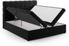 Micadoni Boxspringbett Mamaia Samt Bluvel Schwarz 160x200 Bild 3