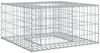 vidaXL Gabionen Hochbeet Silber 42033318 Bild 2