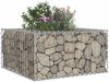 vidaXL Gabionen Hochbeet Silber 42033318 Bild 4