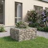 vidaXL Gabionen Hochbeet Silber 42033318 Bild 5