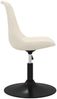 vidaXL Esszimmerstühle 4 Stk. Drehbar Creme Samt 338389 Bild 5
