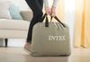 Intex 'DuraBeam DeluxePillowRestRaised' Luftbett mit eingebauter, elektrischer Pumpe, PVC grau / schwarz, 152x203 cm Bild 5