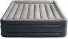Intex 'DuraBeam DeluxePillowRestRaised' Luftbett mit eingebauter, elektrischer Pumpe, PVC grau / schwarz, 152x203 cm Bild 2