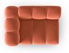 Micadoni Modul Lupine 1-Sitzer Links Samtstoff Salvador Koralle Bild 4