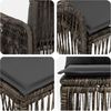 vidaXL Gartensofa-set 8 pcs Grau Poly-Rattan 3434846 Bild 5