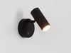 LED Wandlampe, Touchdimmer, schwarz, beweglich, Akku, H 12,5 cm Bild 3