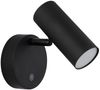 LED Wandlampe, Touchdimmer, schwarz, beweglich, Akku, H 12,5 cm Bild 2