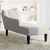 vidaXL Chaiselongue mit Rechter Armlehne Wolkengrau Stoff 4009805 Bild 3