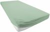 Visaggio Spannbettlaken Jersey aus 100% Baumwolle Boxspringbett / Wasserbett Spannbetttuch, Jersey, Gummizug: rundum, Spannbettlaken, für Matratzenhöhen bis 32 cm, Steghöhe 40 cm Bild 3