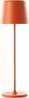 Brilliant Lampe Kaami LED Außentischleuchte 37cm orange matt Metall/Holz orange 2 W LED integriert Bild 4