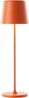 Brilliant Lampe Kaami LED Außentischleuchte 37cm orange matt Metall/Holz orange 2 W LED integriert Bild 3