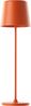 Brilliant Lampe Kaami LED Außentischleuchte 37cm orange matt Metall/Holz orange 2 W LED integriert Bild 2