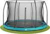 Salta 'Comfort Edition Ground' Rundes Bodentrampolin mit Netz, grün, 427 cm