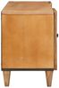 vidaXL TV-Einheiten Hellbraun 105 x 33 x 46 cm Massivholz Mango 4018080 Bild 4