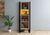 Standregal Akazie / Altholz 62x40x180 natur lackiert DENVER #105 Bild 3