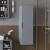 Roomart LYCIA-82 Badmöbel - nur Hochschrank - H 114 x B 32 x T 35 cm • Grau Bild 3