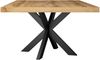 Esstisch Elgin 1 210-310x80x100 Holzwerkstoff Schwarz/Wotan Eiche Bild 5