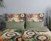 hip Wendebettwäsche Janay, Satin, 2 teilig, Satin, Reißverschluss, Wendeoptik, Mandala, Zebra, grün Bild 3