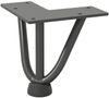 vidaXL Haarnadelbeine für Couchtisch 4 Stk. Anthrazit 10 cm Massivstahl 4012430 Bild 4