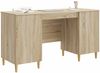 vidaXL Schreibtisch Sonoma-Eiche 142,5 x 50 x 75 cm Holzwerkstoff 3414596 Bild 3