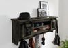 Wandgarderobe Mango 115x30x45 grau lackiert RAILWAY #259 Bild 2