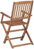vidaXL Klappbare Gartenstühle 2 Stk. Massivholz Akazie 313601 Bild 5