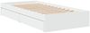 vidaXL Bettgestell mit Schubladen Weiß 75x190 cm Holzwerkstoff 3280713 Bild 3